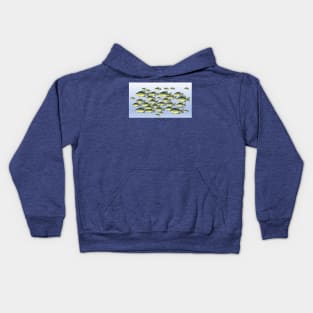 Crappie school Kids Hoodie